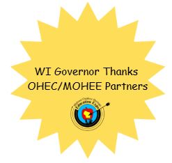 Wisconsin Governor Thanks OHEC & MOHEE Partners!
